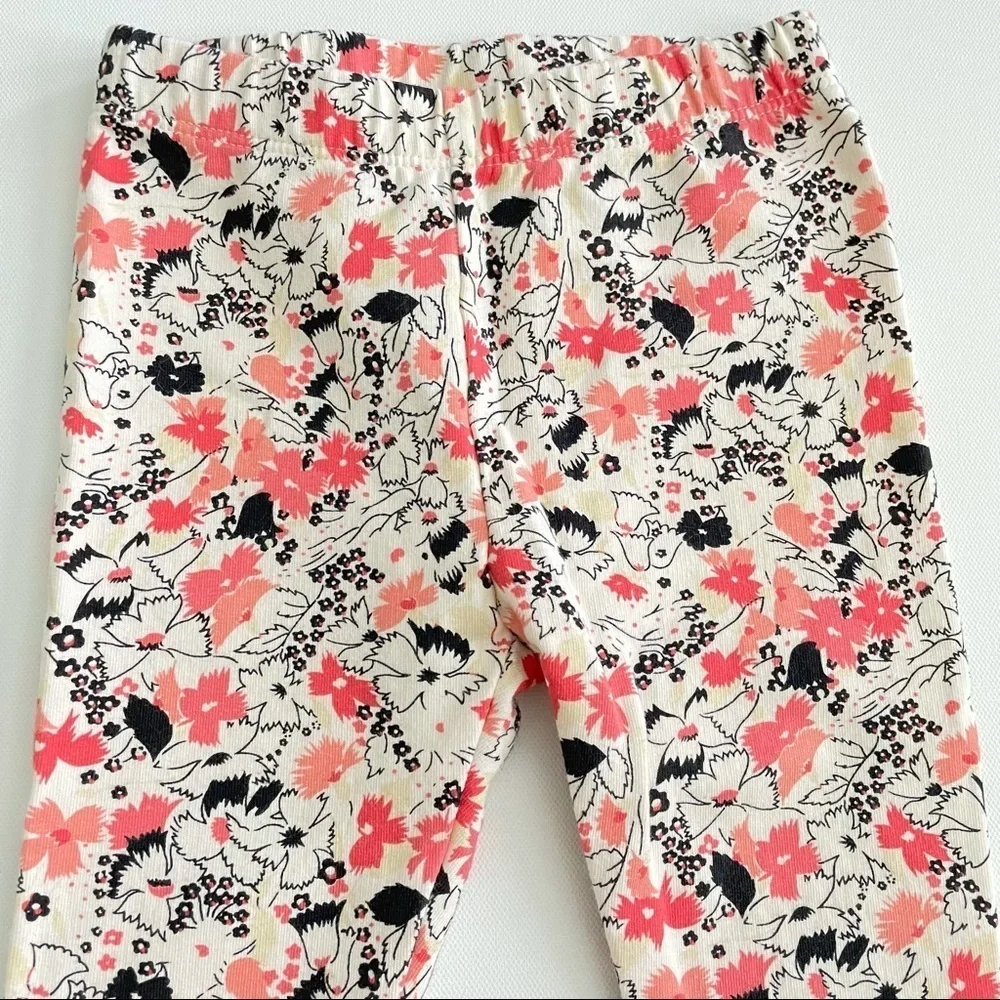 Baby Gap Toddler Girl Floral Print Pants Size 18-24 Months